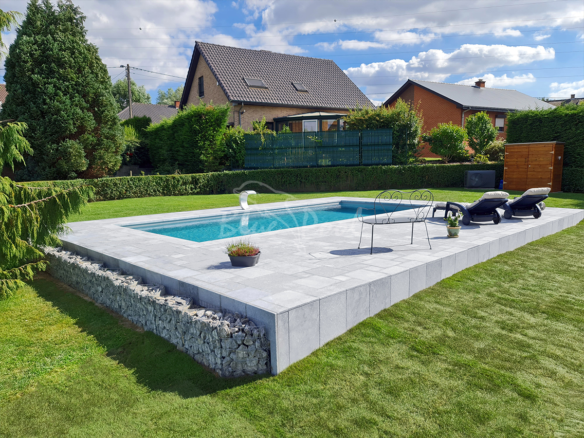Piscine coque PE